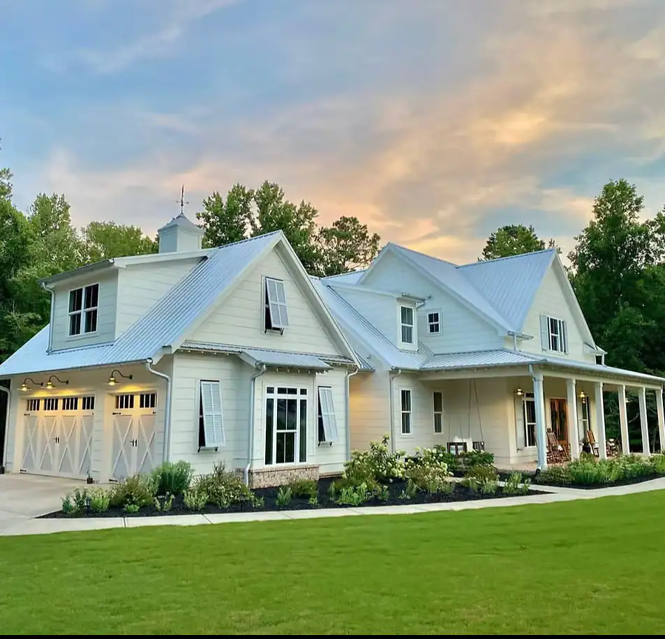 Standing seam metal roof installed by a certified roofing contractor in Jasper, GA